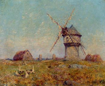 費迪南德 盧瓦敭 Breton Landscape